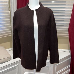 Deane & White Petite short wool cardigan Sz L